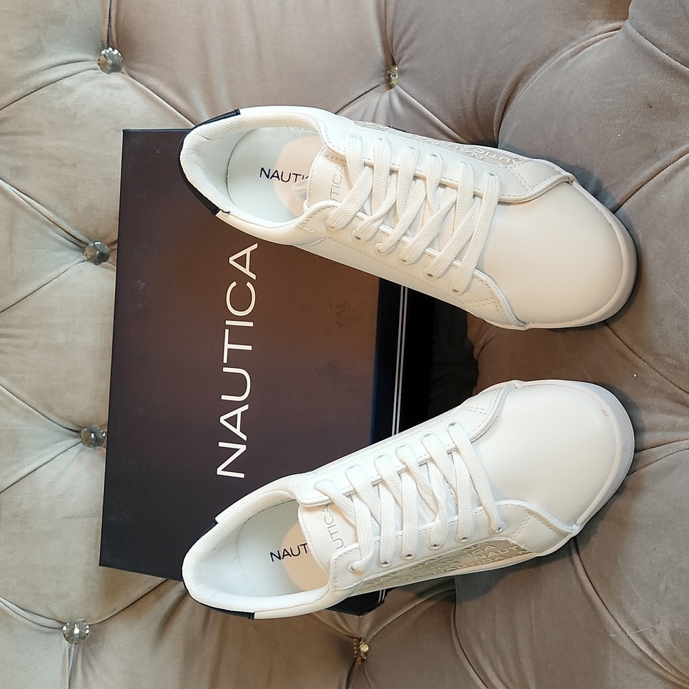 Nautica Casual Lace-up Tennis Shoes - Picture 1 of 14